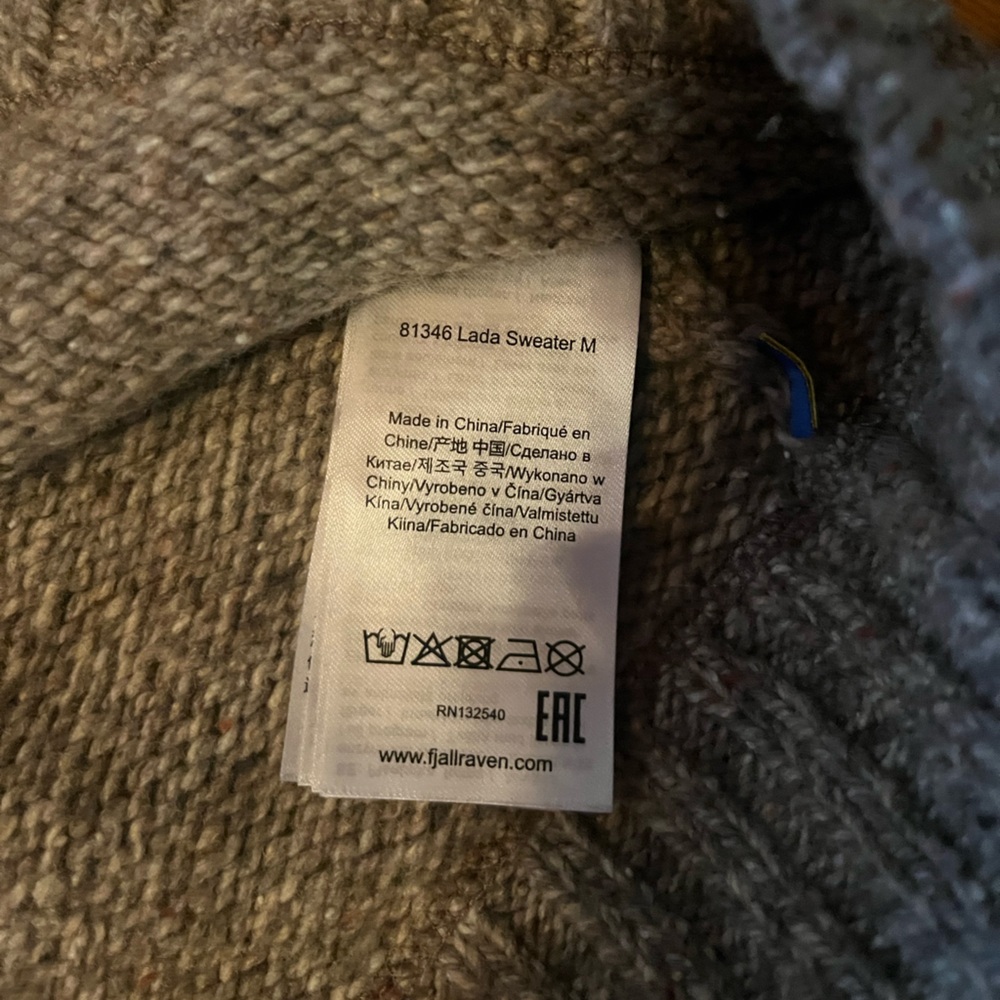 Fjallraven Lada Sweater - Fog Color - Picture 3 of 8